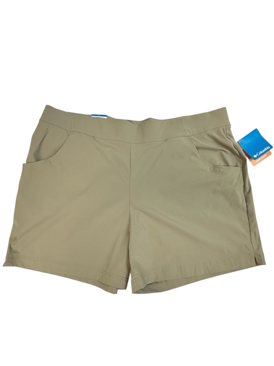 Columbia Pants - Columbia 2X Women’s Khaki Omni-Shade Anytime Casual Shorts